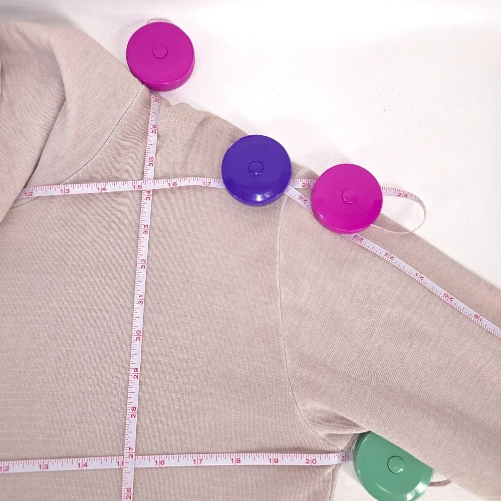 Athleta Eco Wash Turtleneck Sweatshirt Dress Medium Thumb Sleeve Athleisure Prep